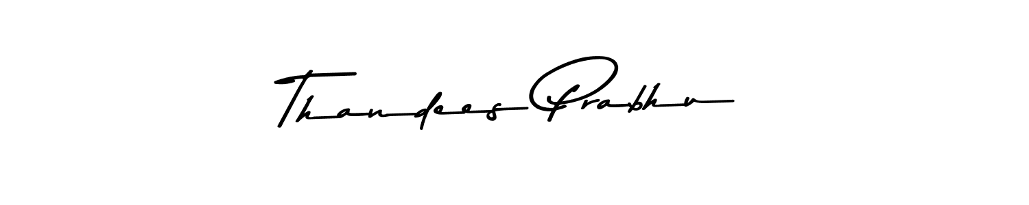 Also we have Thandees Prabhu name is the best signature style. Create professional handwritten signature collection using Asem Kandis PERSONAL USE autograph style. Thandees Prabhu signature style 9 images and pictures png