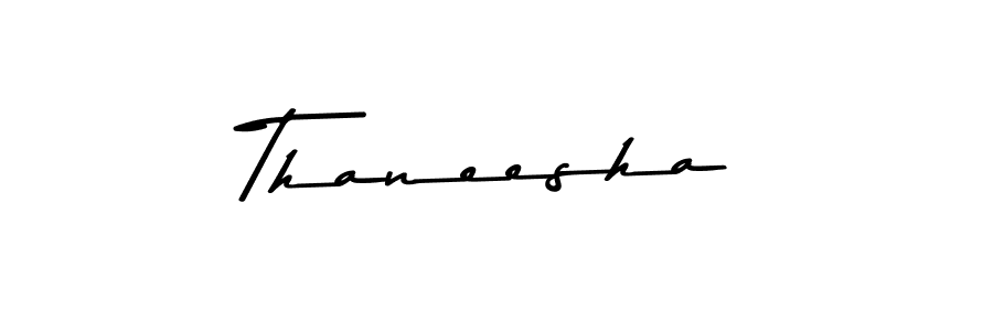 Similarly Asem Kandis PERSONAL USE is the best handwritten signature design. Signature creator online .You can use it as an online autograph creator for name Thaneesha. Thaneesha signature style 9 images and pictures png