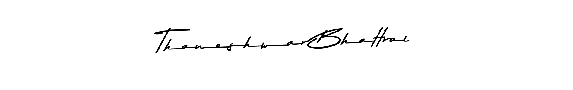 This is the best signature style for the Thaneshwar Bhattrai name. Also you like these signature font (Asem Kandis PERSONAL USE). Mix name signature. Thaneshwar Bhattrai signature style 9 images and pictures png