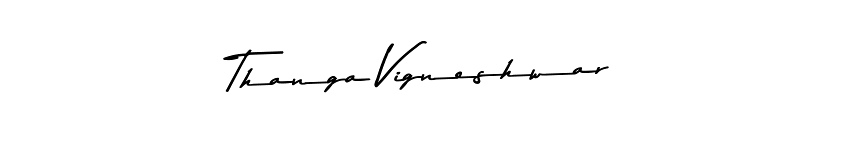 Make a beautiful signature design for name Thanga Vigneshwar. Use this online signature maker to create a handwritten signature for free. Thanga Vigneshwar signature style 9 images and pictures png