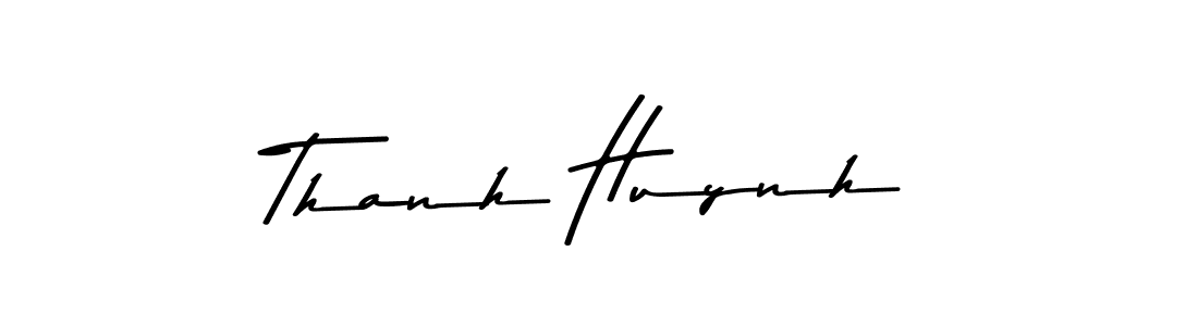 Also we have Thanh Huynh name is the best signature style. Create professional handwritten signature collection using Asem Kandis PERSONAL USE autograph style. Thanh Huynh signature style 9 images and pictures png