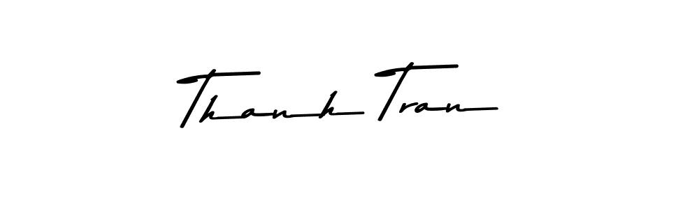 Thanh Tran stylish signature style. Best Handwritten Sign (Asem Kandis PERSONAL USE) for my name. Handwritten Signature Collection Ideas for my name Thanh Tran. Thanh Tran signature style 9 images and pictures png