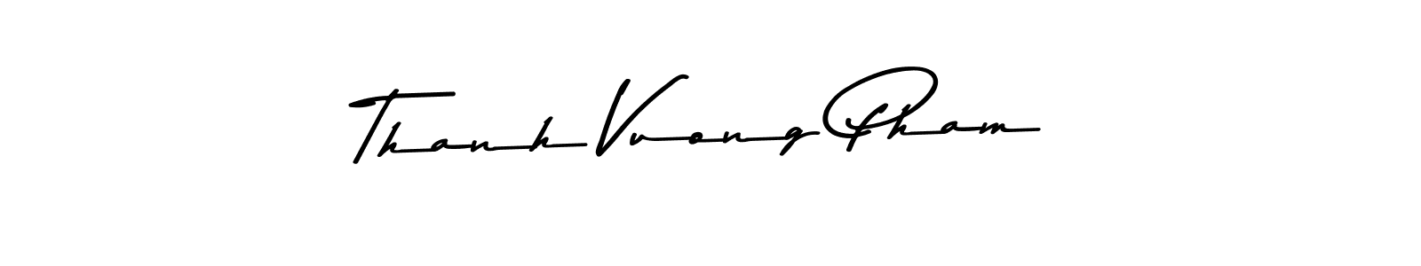 if you are searching for the best signature style for your name Thanh Vuong Pham. so please give up your signature search. here we have designed multiple signature styles  using Asem Kandis PERSONAL USE. Thanh Vuong Pham signature style 9 images and pictures png