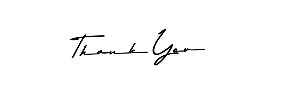 Create a beautiful signature design for name Thank You!. With this signature (Asem Kandis PERSONAL USE) fonts, you can make a handwritten signature for free. Thank You! signature style 9 images and pictures png