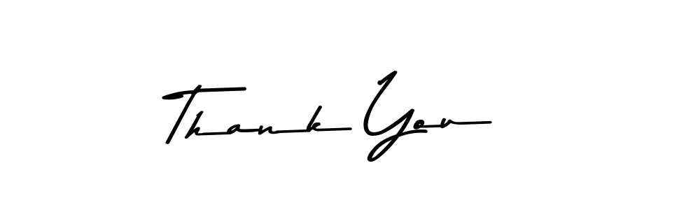Make a beautiful signature design for name Thank You . With this signature (Asem Kandis PERSONAL USE) style, you can create a handwritten signature for free. Thank You  signature style 9 images and pictures png
