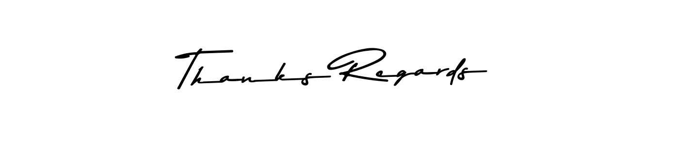 You can use this online signature creator to create a handwritten signature for the name Thanks Regards. This is the best online autograph maker. Thanks Regards signature style 9 images and pictures png