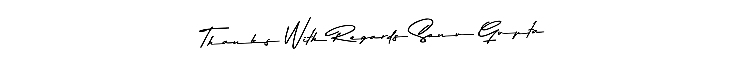 Here are the top 10 professional signature styles for the name Thanks With Regards Sonu Gupta. These are the best autograph styles you can use for your name. Thanks With Regards Sonu Gupta signature style 9 images and pictures png