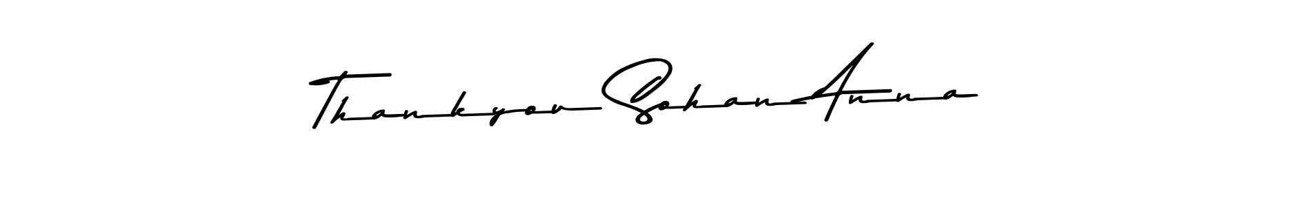How to make Thankyou Sohan Anna signature? Asem Kandis PERSONAL USE is a professional autograph style. Create handwritten signature for Thankyou Sohan Anna name. Thankyou Sohan Anna signature style 9 images and pictures png