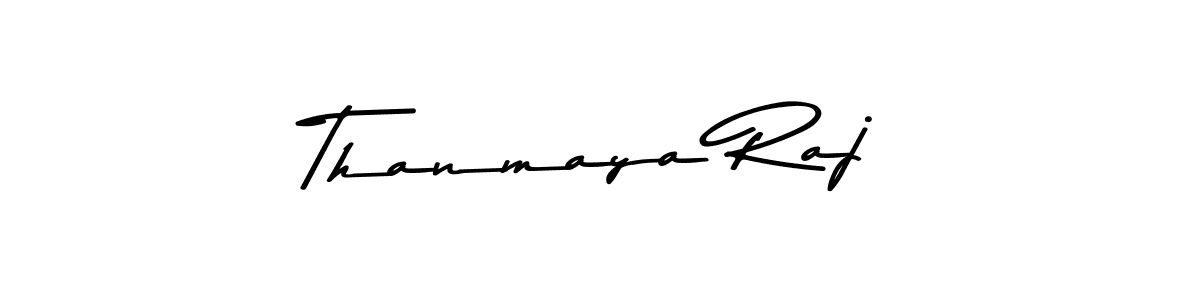 Design your own signature with our free online signature maker. With this signature software, you can create a handwritten (Asem Kandis PERSONAL USE) signature for name Thanmaya Raj. Thanmaya Raj signature style 9 images and pictures png