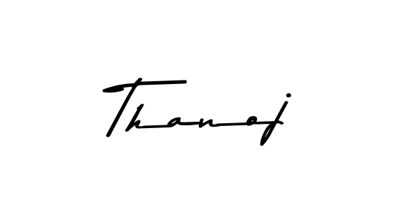 The best way (Asem Kandis PERSONAL USE) to make a short signature is to pick only two or three words in your name. The name Thanoj include a total of six letters. For converting this name. Thanoj signature style 9 images and pictures png