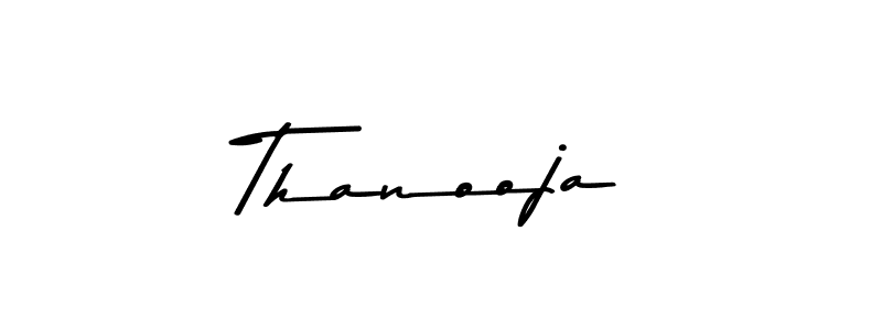 Also we have Thanooja name is the best signature style. Create professional handwritten signature collection using Asem Kandis PERSONAL USE autograph style. Thanooja signature style 9 images and pictures png