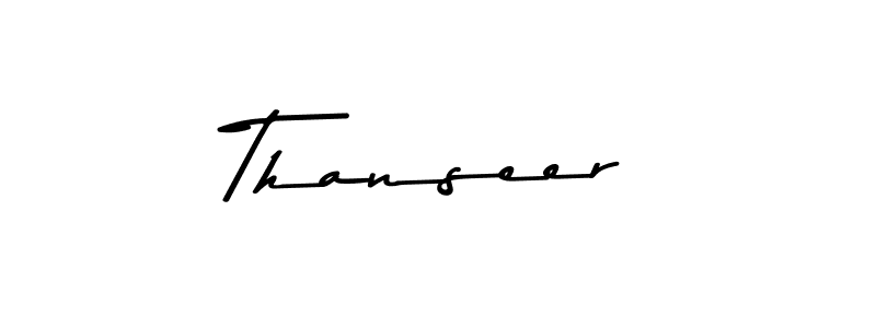 Here are the top 10 professional signature styles for the name Thanseer. These are the best autograph styles you can use for your name. Thanseer signature style 9 images and pictures png