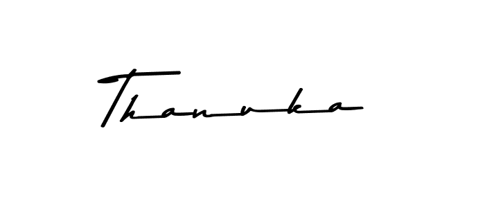 You can use this online signature creator to create a handwritten signature for the name Thanuka. This is the best online autograph maker. Thanuka signature style 9 images and pictures png