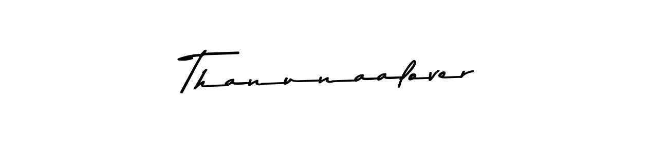 Use a signature maker to create a handwritten signature online. With this signature software, you can design (Asem Kandis PERSONAL USE) your own signature for name Thanunaalover. Thanunaalover signature style 9 images and pictures png