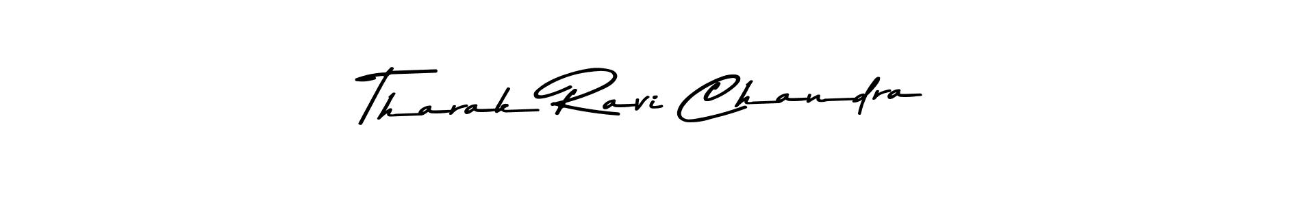 if you are searching for the best signature style for your name Tharak Ravi Chandra. so please give up your signature search. here we have designed multiple signature styles  using Asem Kandis PERSONAL USE. Tharak Ravi Chandra signature style 9 images and pictures png