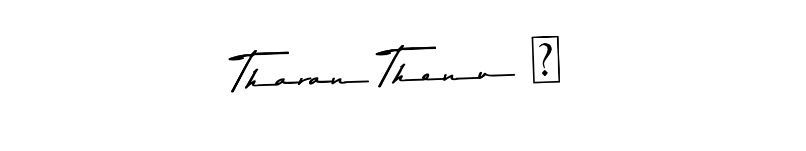 Here are the top 10 professional signature styles for the name Tharan Thenu ❤. These are the best autograph styles you can use for your name. Tharan Thenu ❤ signature style 9 images and pictures png
