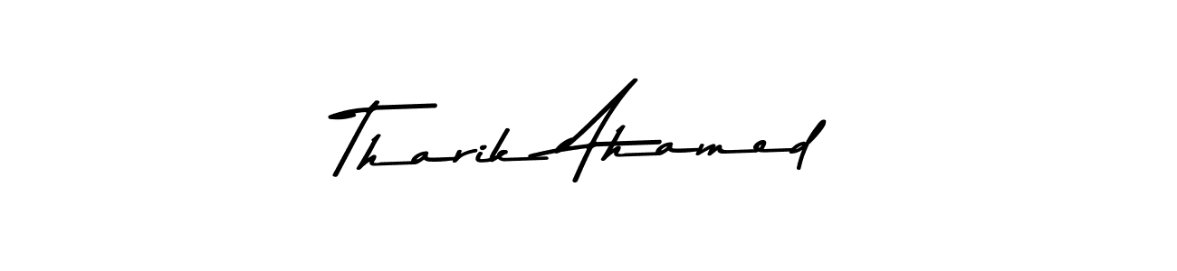 How to Draw Tharik Ahamed signature style? Asem Kandis PERSONAL USE is a latest design signature styles for name Tharik Ahamed. Tharik Ahamed signature style 9 images and pictures png