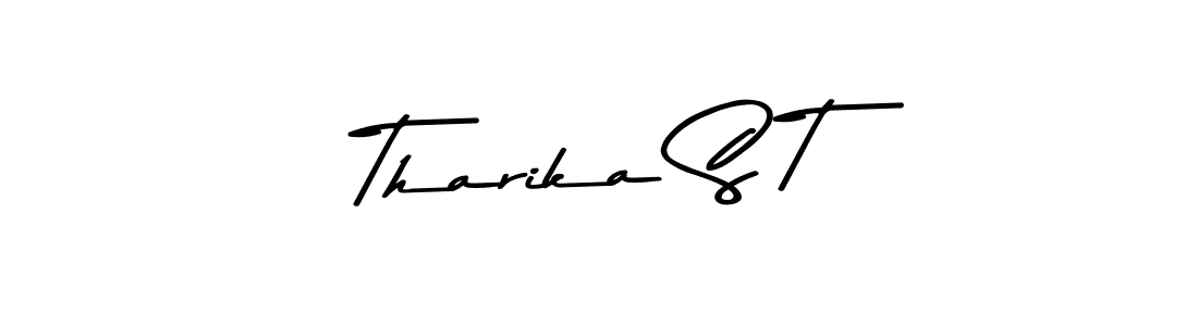 See photos of Tharika S T official signature by Spectra . Check more albums & portfolios. Read reviews & check more about Asem Kandis PERSONAL USE font. Tharika S T signature style 9 images and pictures png