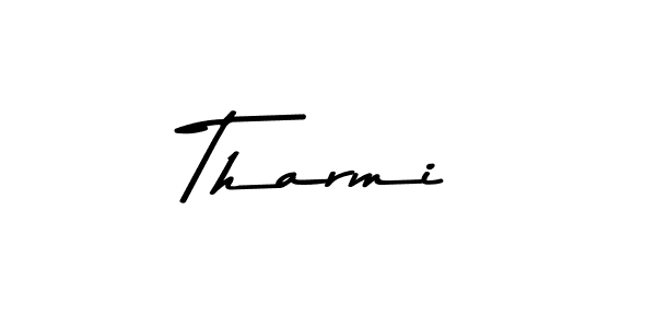 How to make Tharmi signature? Asem Kandis PERSONAL USE is a professional autograph style. Create handwritten signature for Tharmi name. Tharmi signature style 9 images and pictures png