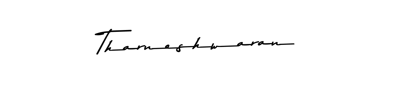How to make Tharneshwaran signature? Asem Kandis PERSONAL USE is a professional autograph style. Create handwritten signature for Tharneshwaran name. Tharneshwaran signature style 9 images and pictures png