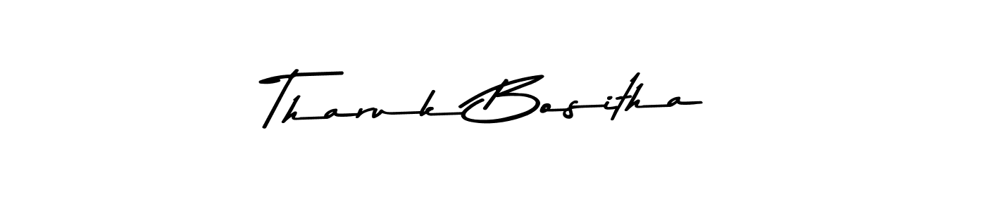 Similarly Asem Kandis PERSONAL USE is the best handwritten signature design. Signature creator online .You can use it as an online autograph creator for name Tharuk Bositha. Tharuk Bositha signature style 9 images and pictures png