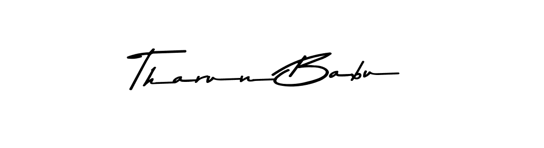 You should practise on your own different ways (Asem Kandis PERSONAL USE) to write your name (Tharun Babu) in signature. don't let someone else do it for you. Tharun Babu signature style 9 images and pictures png