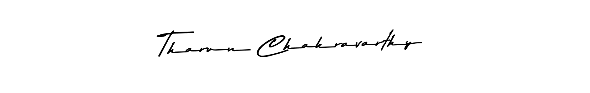 Make a beautiful signature design for name Tharun Chakravarthy. With this signature (Asem Kandis PERSONAL USE) style, you can create a handwritten signature for free. Tharun Chakravarthy signature style 9 images and pictures png