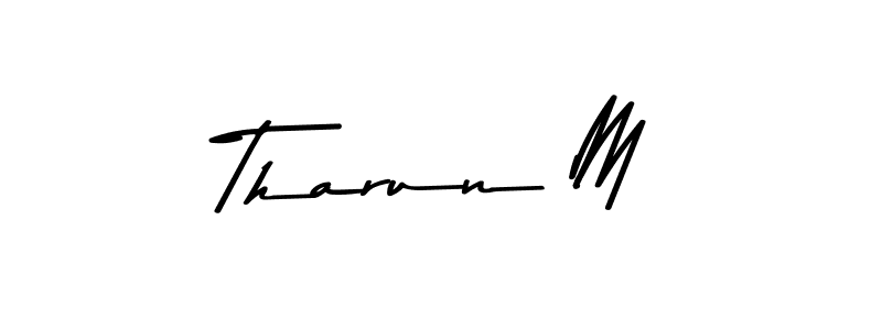 Here are the top 10 professional signature styles for the name Tharun M. These are the best autograph styles you can use for your name. Tharun M signature style 9 images and pictures png