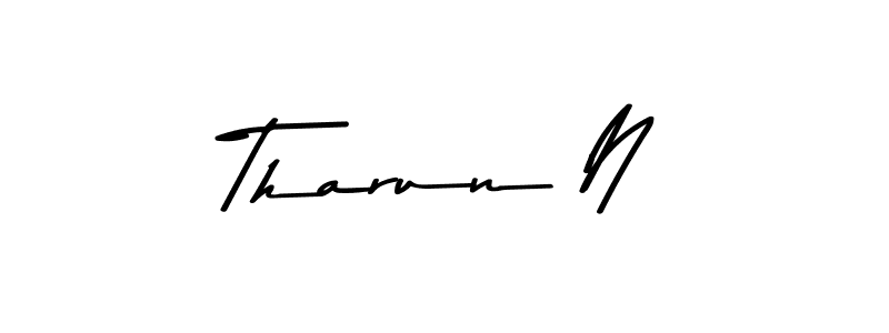 Once you've used our free online signature maker to create your best signature Asem Kandis PERSONAL USE style, it's time to enjoy all of the benefits that Tharun N name signing documents. Tharun N signature style 9 images and pictures png