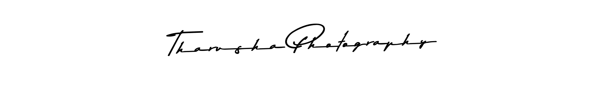 Use a signature maker to create a handwritten signature online. With this signature software, you can design (Asem Kandis PERSONAL USE) your own signature for name Tharusha Photography. Tharusha Photography signature style 9 images and pictures png