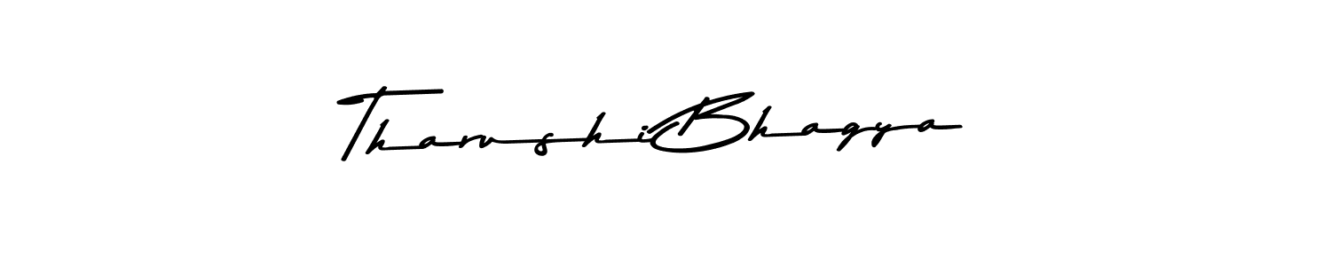Also You can easily find your signature by using the search form. We will create Tharushi Bhagya name handwritten signature images for you free of cost using Asem Kandis PERSONAL USE sign style. Tharushi Bhagya signature style 9 images and pictures png