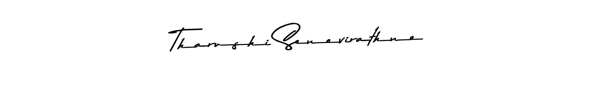Create a beautiful signature design for name Tharushi Senevirathne. With this signature (Asem Kandis PERSONAL USE) fonts, you can make a handwritten signature for free. Tharushi Senevirathne signature style 9 images and pictures png