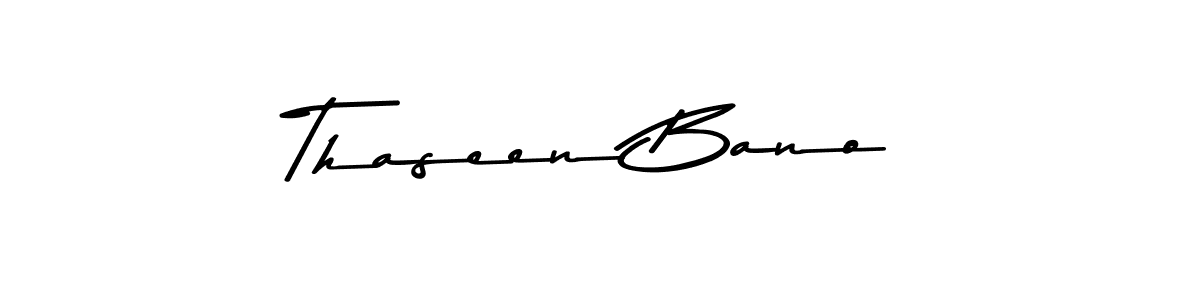 Make a beautiful signature design for name Thaseen Bano. Use this online signature maker to create a handwritten signature for free. Thaseen Bano signature style 9 images and pictures png