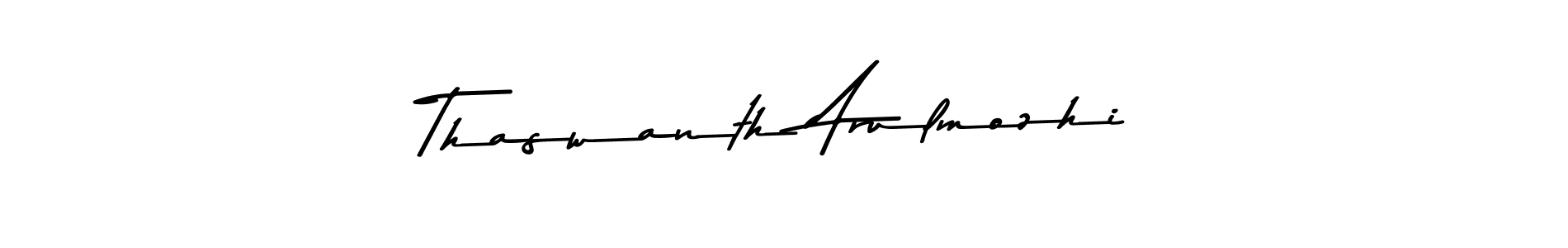 Also we have Thaswanth Arulmozhi name is the best signature style. Create professional handwritten signature collection using Asem Kandis PERSONAL USE autograph style. Thaswanth Arulmozhi signature style 9 images and pictures png