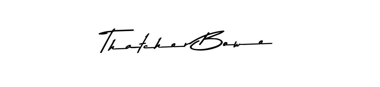Make a beautiful signature design for name Thatcher Bowe. Use this online signature maker to create a handwritten signature for free. Thatcher Bowe signature style 9 images and pictures png