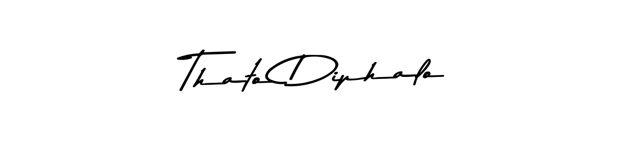 It looks lik you need a new signature style for name Thato Diphalo. Design unique handwritten (Asem Kandis PERSONAL USE) signature with our free signature maker in just a few clicks. Thato Diphalo signature style 9 images and pictures png