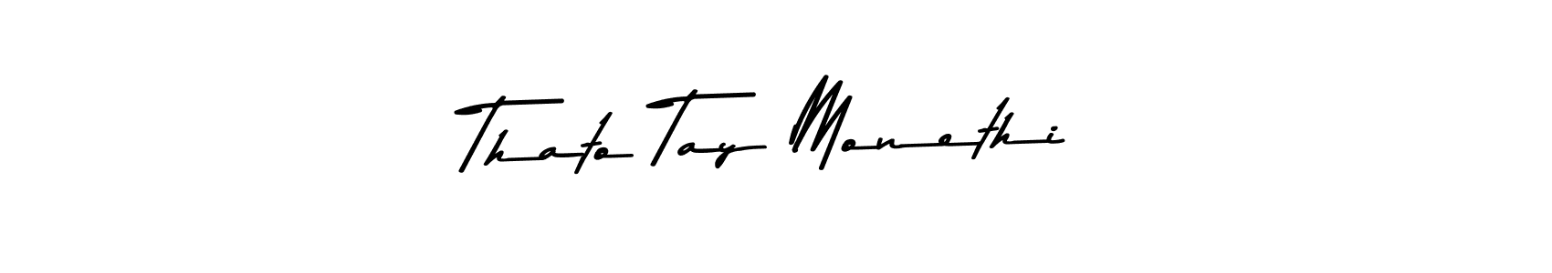 This is the best signature style for the Thato Tay Monethi name. Also you like these signature font (Asem Kandis PERSONAL USE). Mix name signature. Thato Tay Monethi signature style 9 images and pictures png