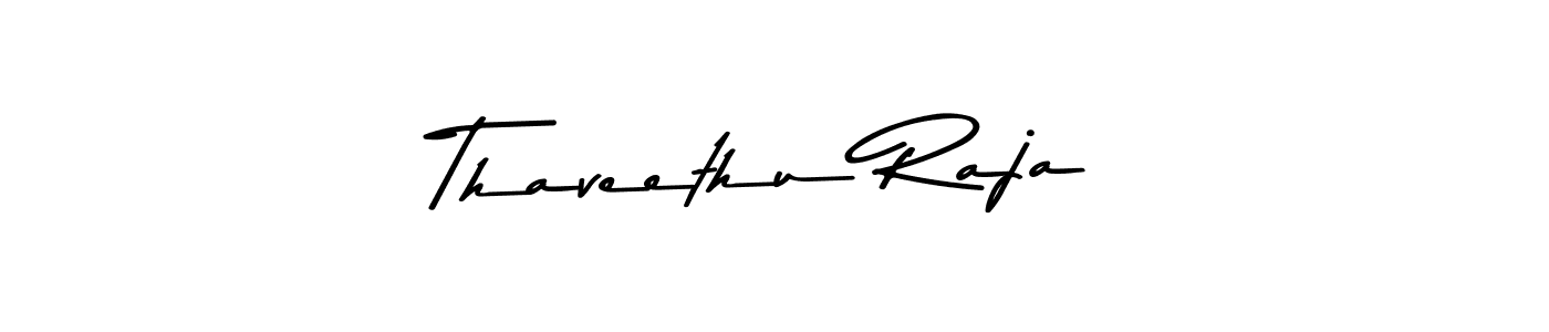 The best way (Asem Kandis PERSONAL USE) to make a short signature is to pick only two or three words in your name. The name Thaveethu Raja include a total of six letters. For converting this name. Thaveethu Raja signature style 9 images and pictures png