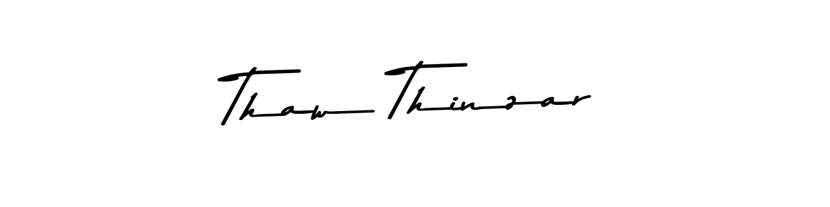 Also You can easily find your signature by using the search form. We will create Thaw Thinzar name handwritten signature images for you free of cost using Asem Kandis PERSONAL USE sign style. Thaw Thinzar signature style 9 images and pictures png