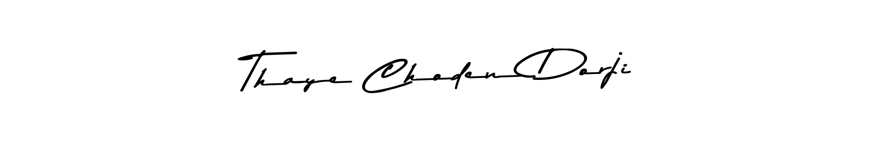 Asem Kandis PERSONAL USE is a professional signature style that is perfect for those who want to add a touch of class to their signature. It is also a great choice for those who want to make their signature more unique. Get Thaye Choden Dorji name to fancy signature for free. Thaye Choden Dorji signature style 9 images and pictures png