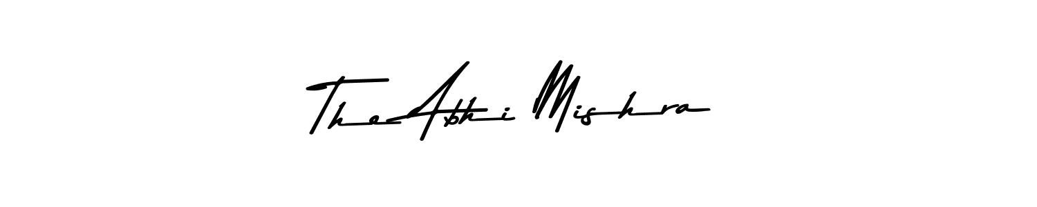 How to Draw The Abhi Mishra signature style? Asem Kandis PERSONAL USE is a latest design signature styles for name The Abhi Mishra. The Abhi Mishra signature style 9 images and pictures png