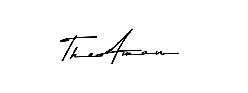 Create a beautiful signature design for name The Aman. With this signature (Asem Kandis PERSONAL USE) fonts, you can make a handwritten signature for free. The Aman signature style 9 images and pictures png