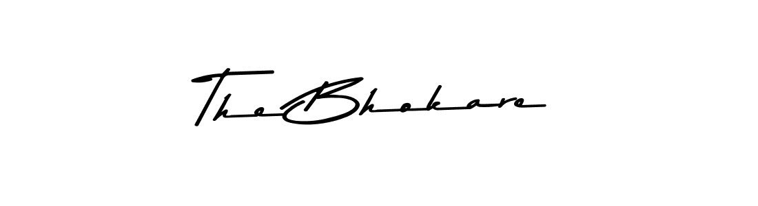 Make a beautiful signature design for name The Bhokare. Use this online signature maker to create a handwritten signature for free. The Bhokare signature style 9 images and pictures png