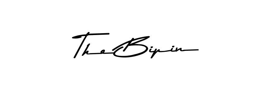 How to make The Bipin name signature. Use Asem Kandis PERSONAL USE style for creating short signs online. This is the latest handwritten sign. The Bipin signature style 9 images and pictures png
