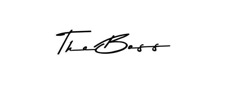 Use a signature maker to create a handwritten signature online. With this signature software, you can design (Asem Kandis PERSONAL USE) your own signature for name The Boss. The Boss signature style 9 images and pictures png