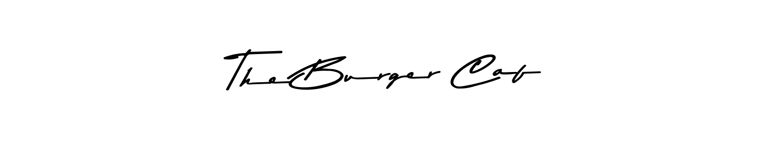 How to Draw The Burger Café signature style? Asem Kandis PERSONAL USE is a latest design signature styles for name The Burger Café. The Burger Café signature style 9 images and pictures png