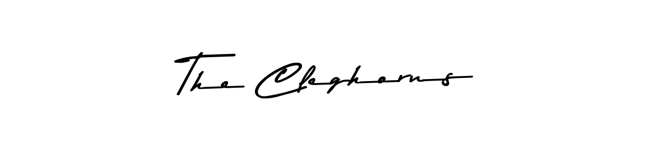 Also we have The Cleghorns name is the best signature style. Create professional handwritten signature collection using Asem Kandis PERSONAL USE autograph style. The Cleghorns signature style 9 images and pictures png