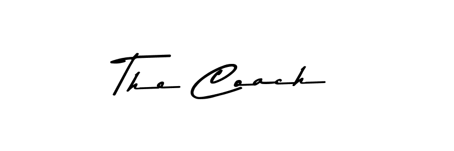 The Coach stylish signature style. Best Handwritten Sign (Asem Kandis PERSONAL USE) for my name. Handwritten Signature Collection Ideas for my name The Coach. The Coach signature style 9 images and pictures png