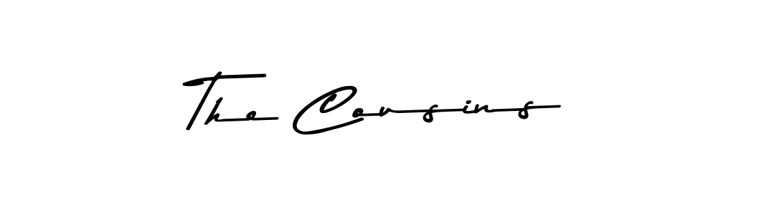 Asem Kandis PERSONAL USE is a professional signature style that is perfect for those who want to add a touch of class to their signature. It is also a great choice for those who want to make their signature more unique. Get The Cousins name to fancy signature for free. The Cousins signature style 9 images and pictures png