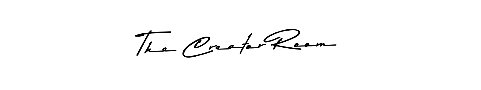 How to make The Creator Room signature? Asem Kandis PERSONAL USE is a professional autograph style. Create handwritten signature for The Creator Room name. The Creator Room signature style 9 images and pictures png